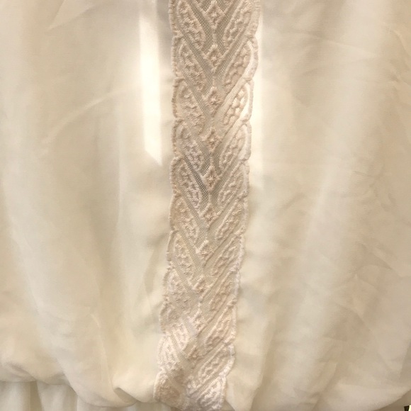 White Flowy Dress - Picture 4 of 5